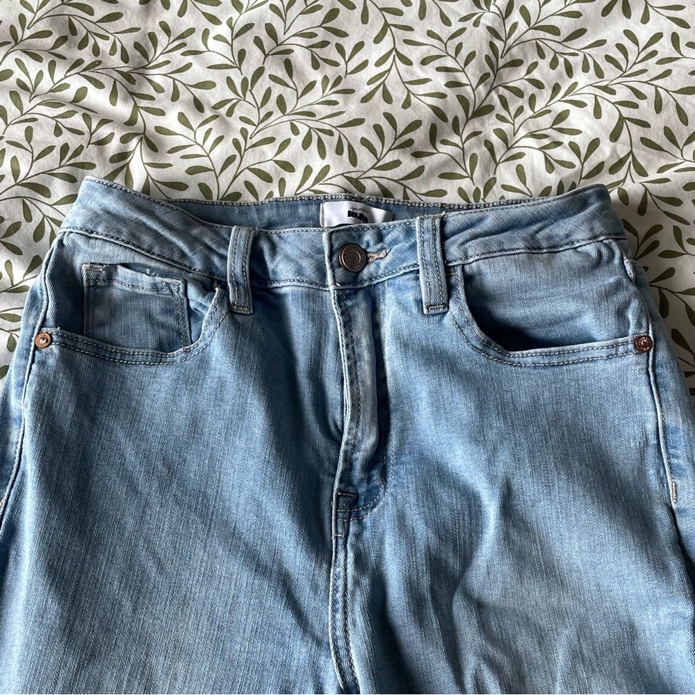 Signature I&M Light Blue Flare Jeans - Picture 3 of 9